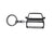 BlackStuff Carbon Fiber Keychain Compatible with Staria BS-4033