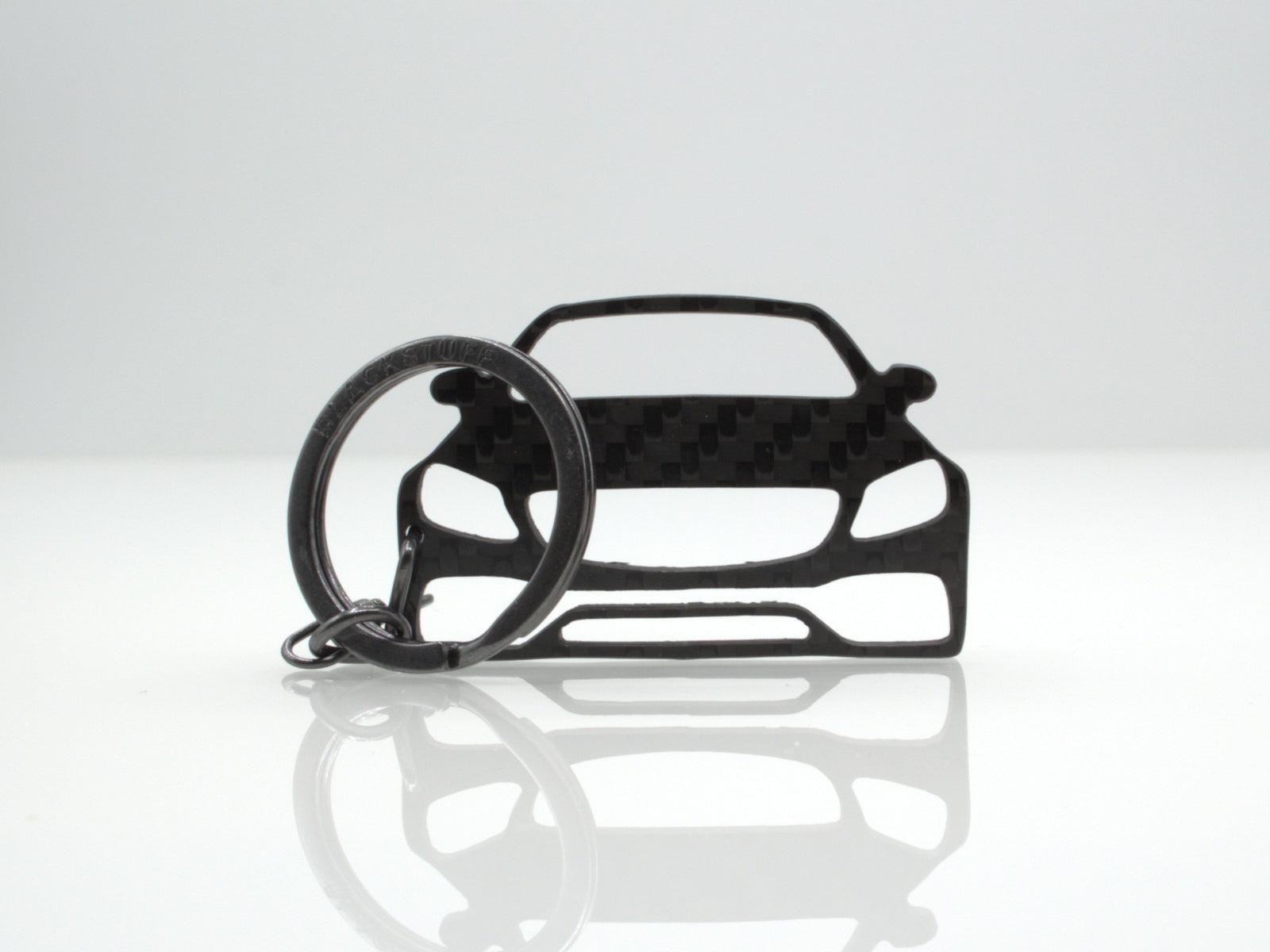 BlackStuff Carbon Fiber Keychain Compatible with C-Class C63S w205 c205 2014-2020 BS-4035