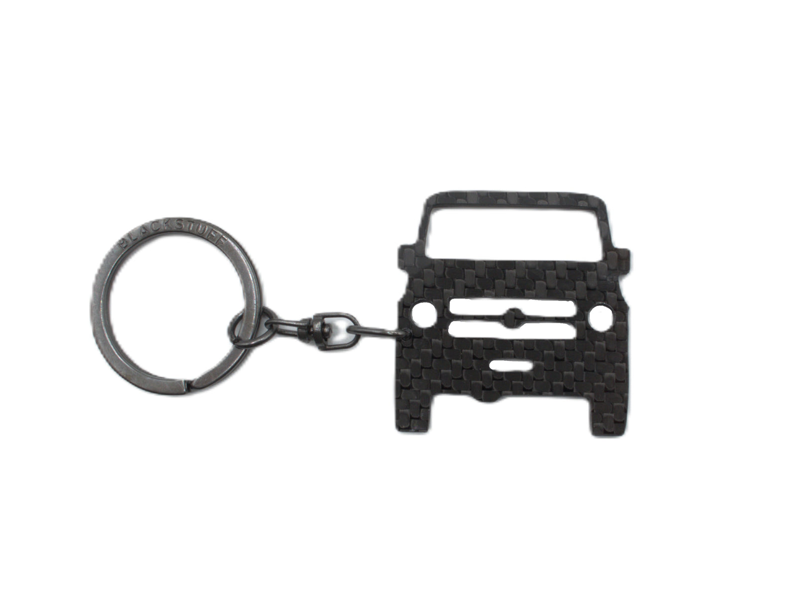 BlackStuff Carbon Fiber Keychain Compatible with G-Class 1981 BS-4036