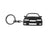 BlackStuff Carbon Fiber Keychain Compatible with Calibra BS-4038