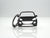 Portachiavi in ​​fibra di carbonio BlackStuff compatibile con Picanto GT Line 2020+ BS-1007