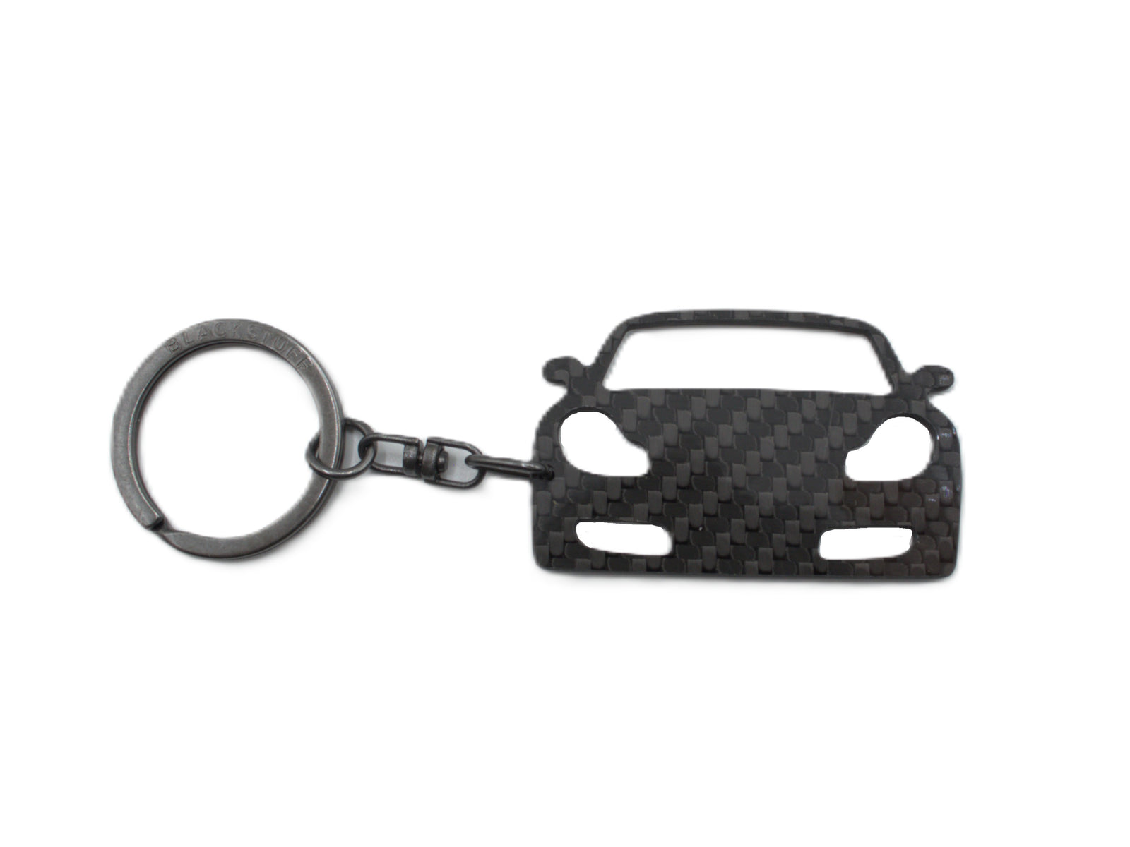 BlackStuff Carbon Fiber Keychain Compatible with Boxster Cayman 986 1996-2004 BS-4041
