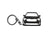 BlackStuff Carbon Fiber Keychain Compatible with Kodiaq 2024 BS-4042