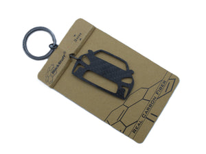 BlackStuff Carbon Fiber Keychain Compatible with GR86 BS-4043