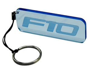 F10 Logo Neon Acrylic Keychain