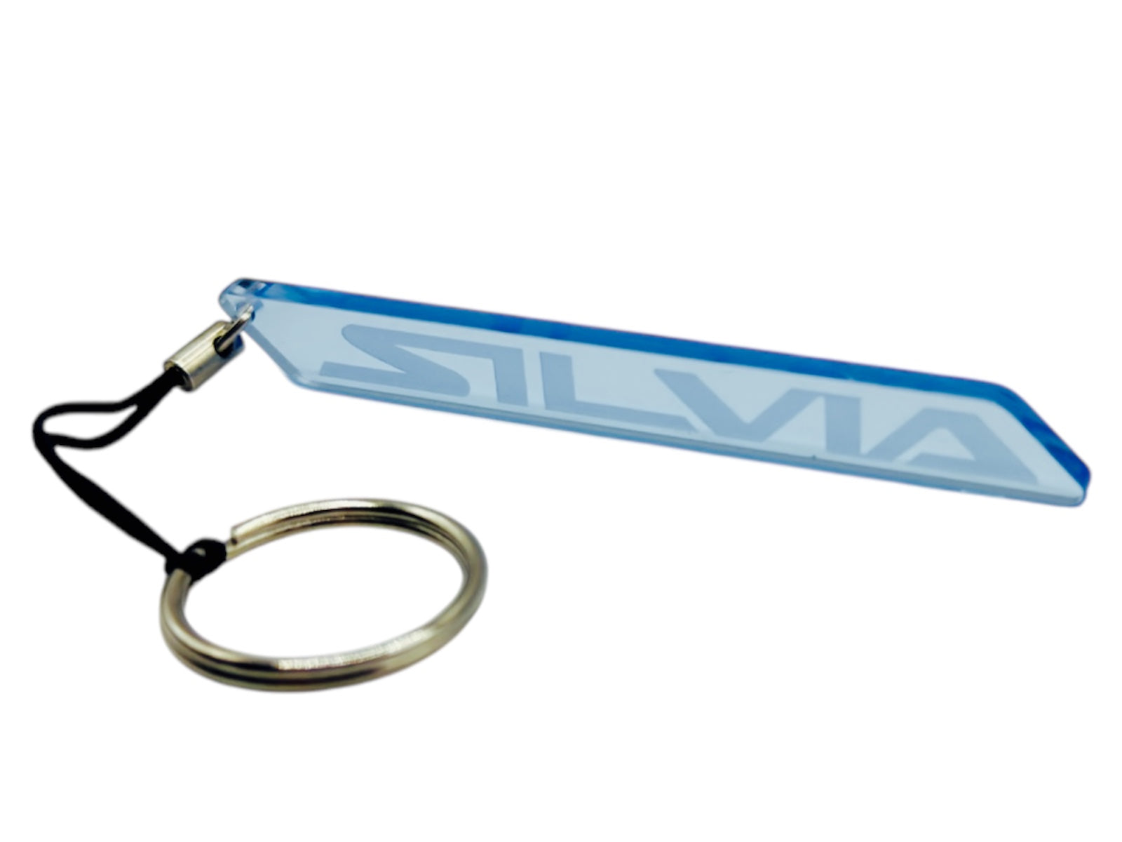 Silvia Logo Neon Acrylic Keychain