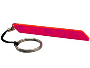 Silvia Logo Neon Acrylic Keychain