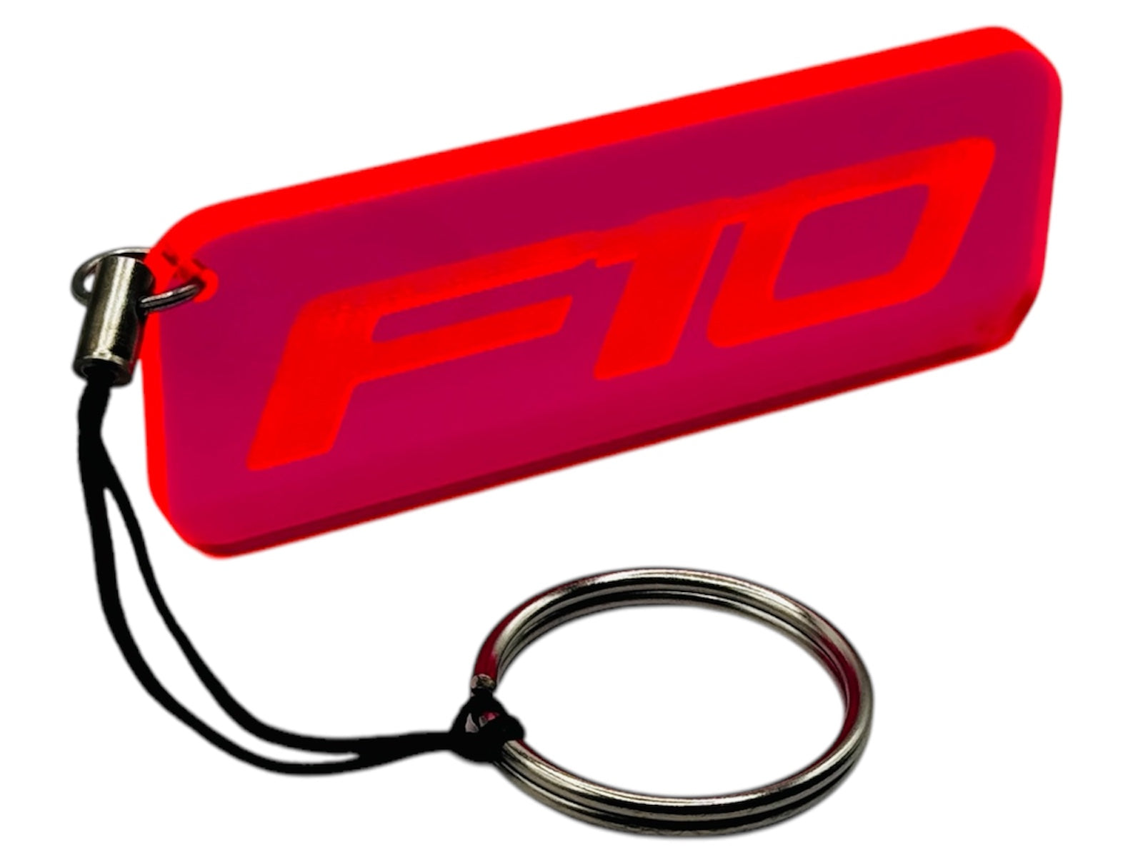 F10 Logo Neon Acrylic Keychain