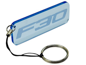 F30 Logo Neon Acrylic Keychain