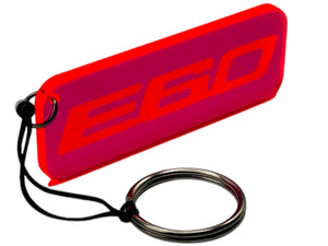 E60 Logo Neon Acrylic Keychain