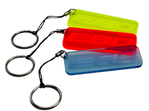 E60 Logo Neon Acrylic Keychain