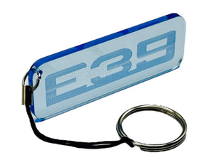 E39 5 Serie 520 523 525 528 530 535 540 Logo Neon Acrylic Keychain