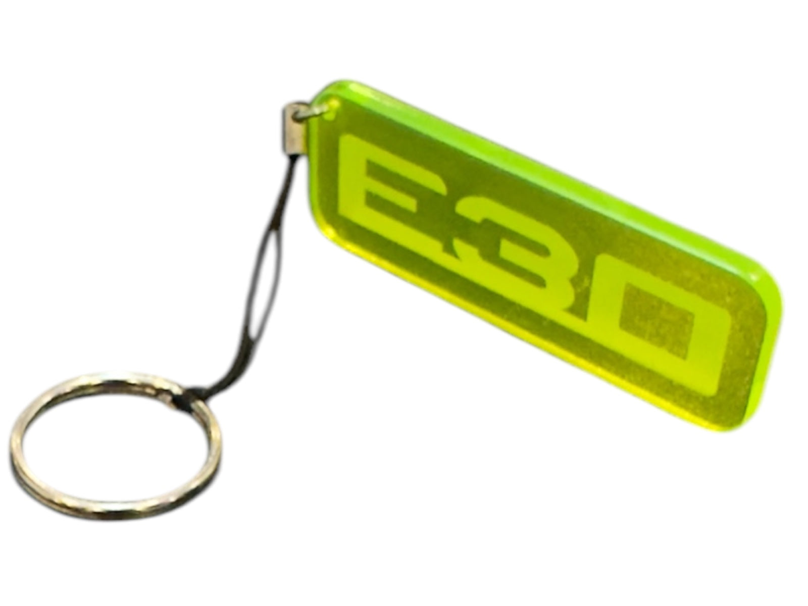 E30 3 Serie 316 318 320 323 325 Logo Neon Acrylic Keychain