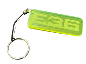 E36 3 Serie 316 318 320 323 325 328 Logo Neon Acrylic Keychain