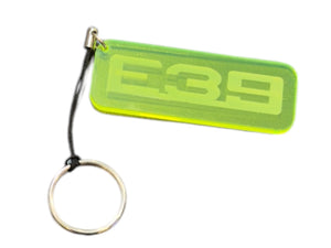 E39 5 Serie 520 523 525 528 530 535 540 Logo Neon Acrylic Keychain