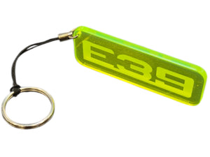 E39 5 Serie 520 523 525 528 530 535 540 Logo Neon Acrylic Keychain