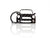 BlackStuff Carbon Fiber Keychain Keyring Ring Holder Compatible with Cooper S R56 R57 2006-2013 BS-101