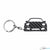 BlackStuff Carbon Fiber Keychain Keyring Ring Holder Compatible with 997 Carrera Targa Turbo 911 2012-2014 BS-111