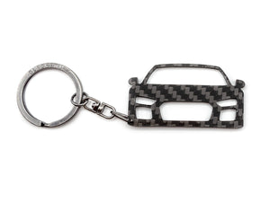 BlackStuff Carbon Fiber Keychain Keyring Ring Holder Compatible with R8 2015-2019 BS-112