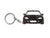 BlackStuff Carbon Fiber Keychain Keyring Ring Holder Compatible with S2000 BS-114