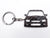 BlackStuff Carbon Fiber Keychain Keyring Ring Holder Compatible with Impreza GD BlobEye 2003-2005 BS-121