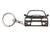 BlackStuff Carbon Fiber Keychain Keyring Ring Holder Compatible with Impreza GC GM GF Classic 1993-2001 BS-125