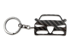 BlackStuff Carbon Fiber Keychain Compatible with Giulia BS-129