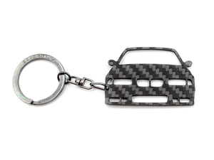 BlackStuff Carbon Fiber Keychain Keyring Ring Holder Compatible with M3 E36 BS-147