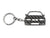 BlackStuff Carbon Fiber Keychain Keyring Ring Holder Compatible with M3 E36 BS-147