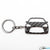 BlackStuff Carbon Fiber Keychain Keyring Ring Holder Compatible with DS3 BS-158