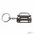 BlackStuff Carbon Fiber Keychain Keyring Ring Holder Compatible with Lupo GTI BS-167