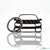 BlackStuff Carbon Fiber Keychain Keyring Ring Holder Compatible with Passat B8 BS-170