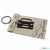 BlackStuff Carbon Fiber Keychain Keyring Ring Holder Compatible with Corsa D 2006-2014 BS-192