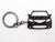 BlackStuff Carbon Fiber Keychain Keyring Ring Holder Compatible with Qashqai J11 2013-2017 BS-809