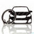 BlackStuff Carbon Fiber Keychain Keyring Ring Holder Compatible with 108 2014-2019 BS-804