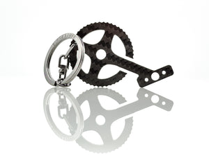 BlackStuff Carbon Fiber Keychain Ring Holder Bicycle Pedals BS-231