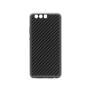 BlackStuff Genuine Carbon Fiber and Silicone Lightweight Phone Case Compatible with Huawei P10 Plus BS-2019