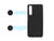 BlackStuff Genuine Carbon Fiber and Silicone Lightweight Phone Case Compatible with Huawei P30 BS-2013