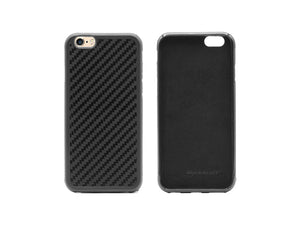 BlackStuff Genuine Carbon Fiber and Silicone Lightweight Phone Case Compatible with Iphone 6/6s BS-2002