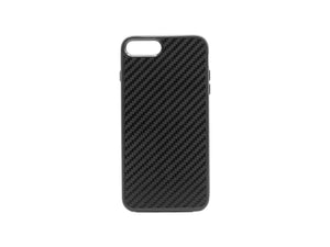 BlackStuff Genuine Carbon Fiber and Silicone Lightweight Phone Case Compatible with Iphone 7/8 Plus BS-2005