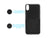 BlackStuff Genuine Carbon Fiber and Silicone Lightweight Phone Case Compatible with Iphone XS Max BS-2004