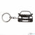 BlackStuff Carbon Fiber Keychain Keyring Ring Holder Compatible with Civic Type R MK7 2001-2005 BS-612