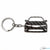 BlackStuff Carbon Fiber Keychain Keyring Ring Holder Compatible with Civic Type R MK8 FN2 2006-2011 BS-614