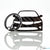 BlackStuff Carbon Fiber Keychain Keyring Ring Holder Compatible with Civic Type R MK8 FN2 2006-2011 BS-614