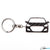 BlackStuff Carbon Fiber Keychain Keyring Ring Holder Compatible with i30 2012-2017 BS-617