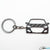 BlackStuff Carbon Fiber Keychain Keyring Ring Holder Compatible with i40 2011-2019 BS-618