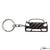 BlackStuff Carbon Fiber Keychain Keyring Ring Holder Compatible with 718 Boxster Cayman 982 2016 BS-632