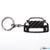 BlackStuff Carbon Fiber Keychain Keyring Ring Holder Compatible with 350Z Z33 2002-2008 BS-646