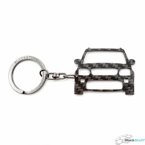 BlackStuff Carbon Fiber Keychain Keyring Ring Holder Compatible with Discovery 2004-2016 BS-657