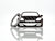 BlackStuff Carbon Fiber Keychain Keyring Ring Holder Compatible with Megane III Sport RS 2008-2016 BS-668